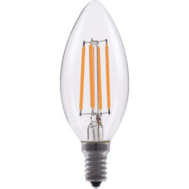 EcoHX™ Deco Classic Torpedo Candelabra Bulb (5W / Warm)