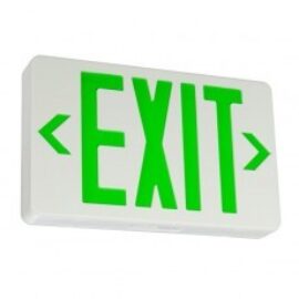 Green LED Exit Sign