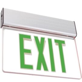 Green Transparent LED EXIT Sign